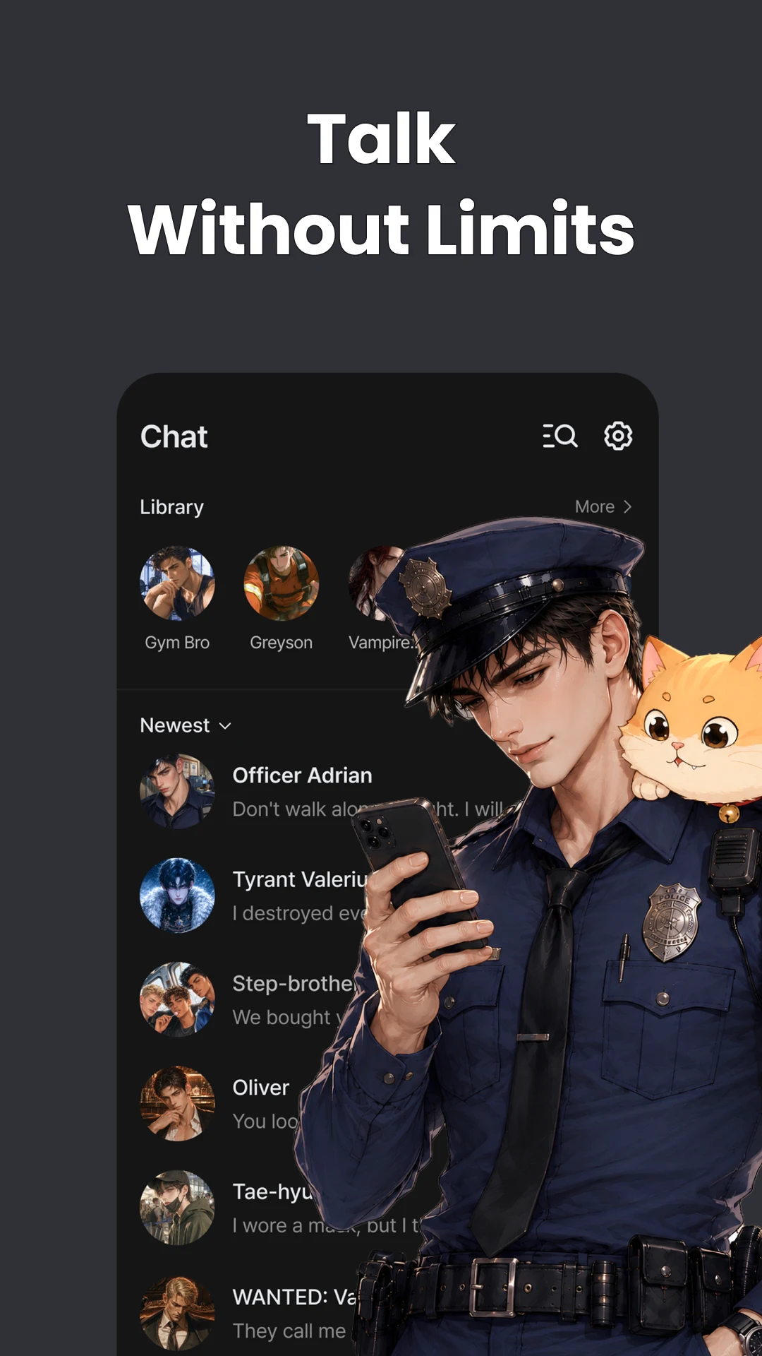 zeta: AI Chat, Story, Play screenshot