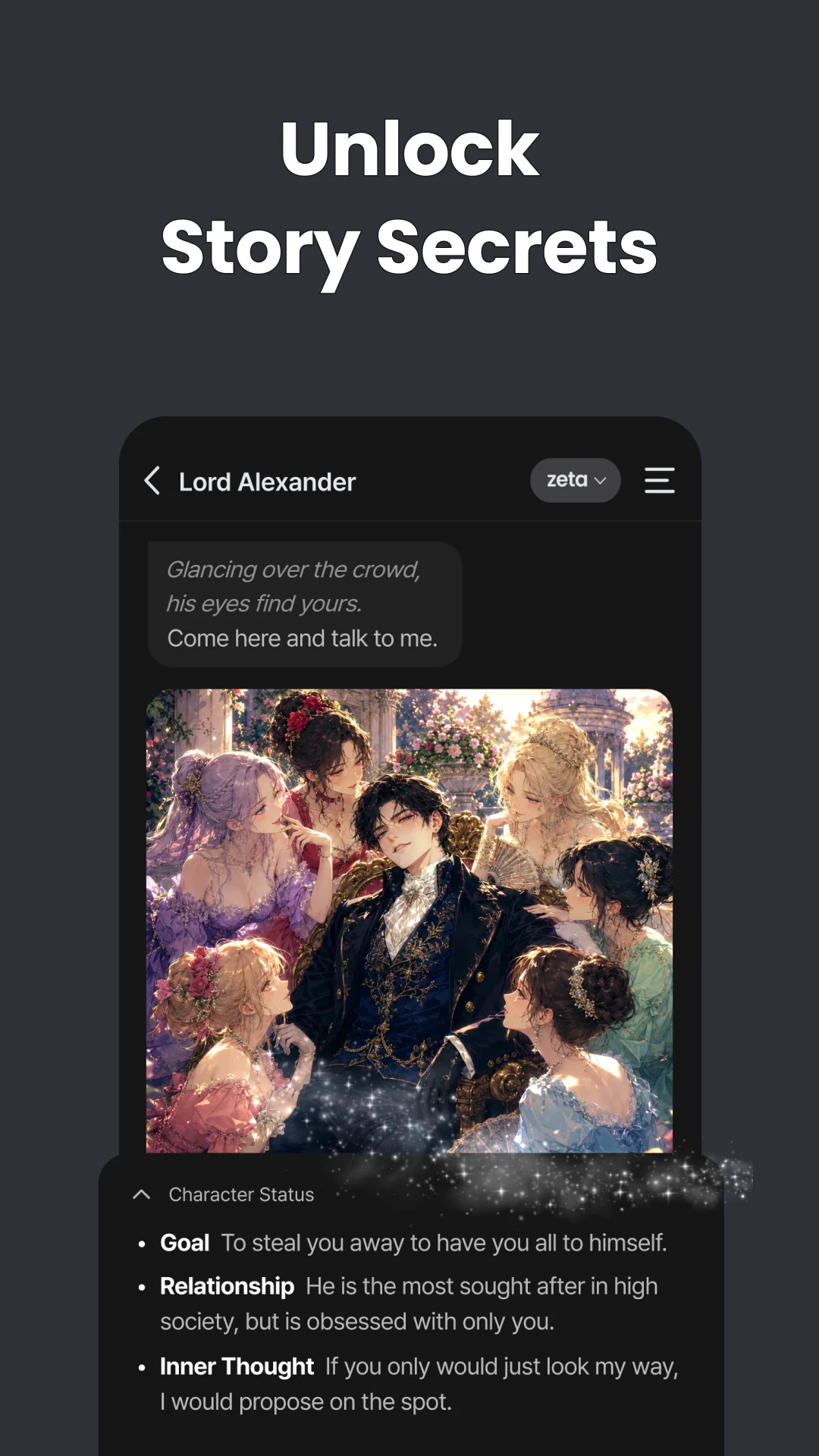 zeta: AI Chat, Story, Play screenshot